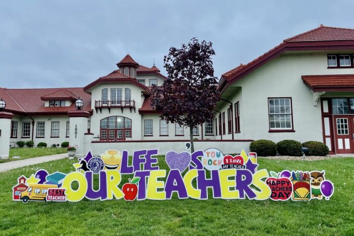 school yard signs